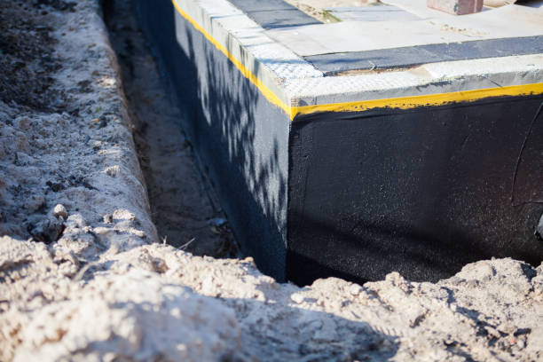 Professional Waterproofing technician working in Lyons, NJ